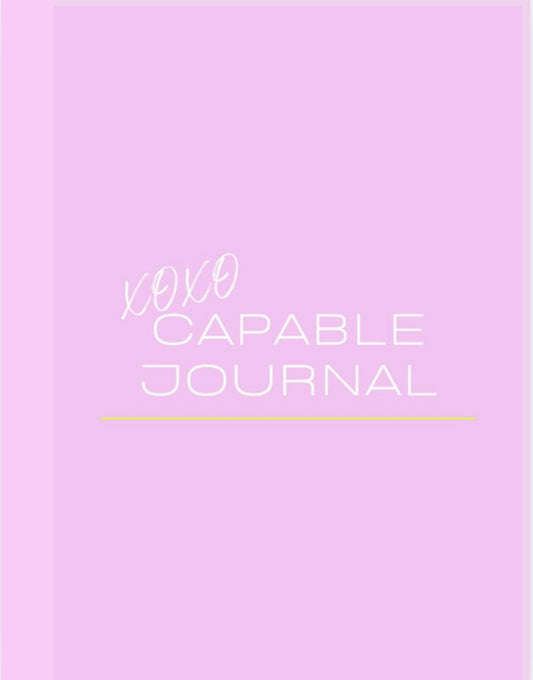 Xoxo Capable Journal Hardcover